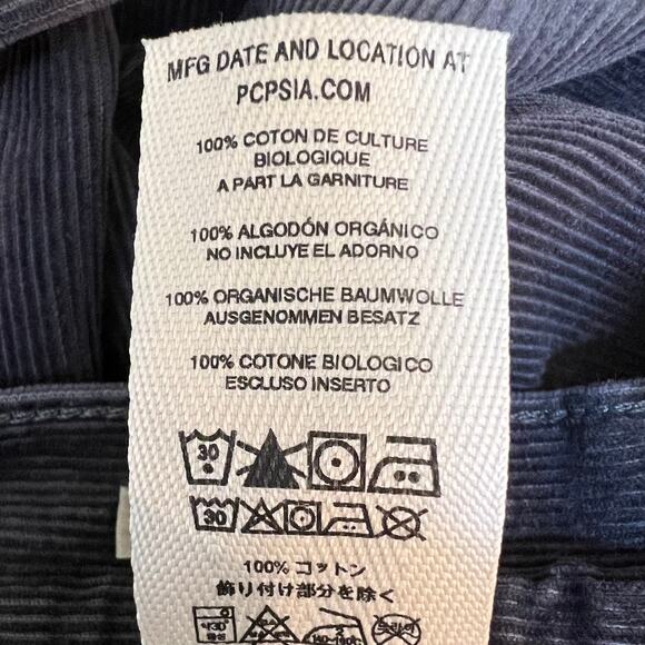 Patagonia Iron Clad Straight Leg Gray Corduroy Pants Mens 28x30 - Picture 10 of 11